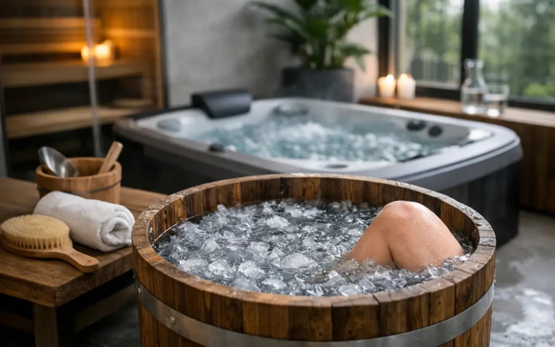 Eisbad im Wellnessbereich zuhause planen