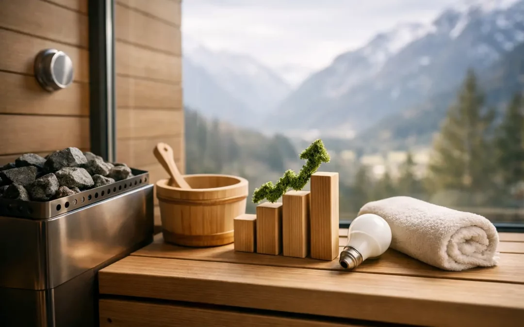 Energieverbrauch Sauna senken: Was wirkt?