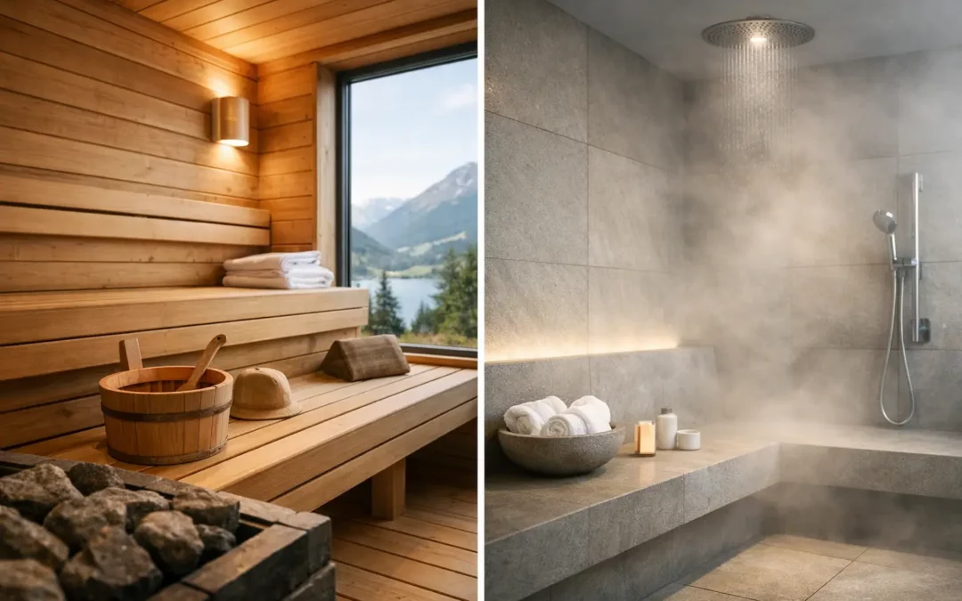 Sauna oder Dampfbad – was passt besser?