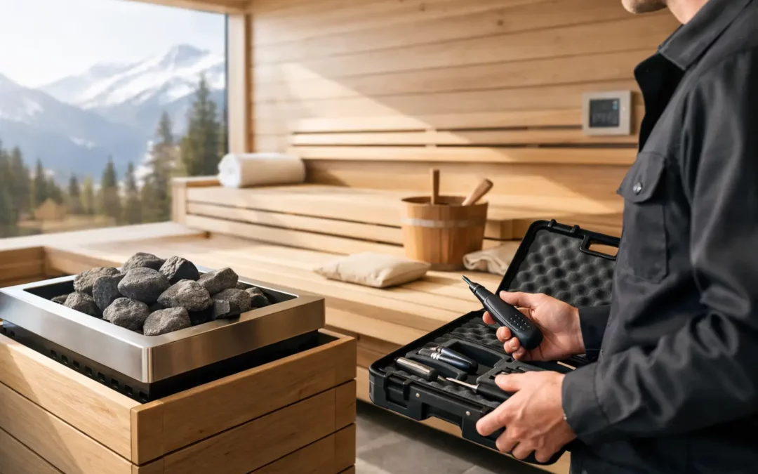 Sauna Service für Anlagen, die lange überzeugen