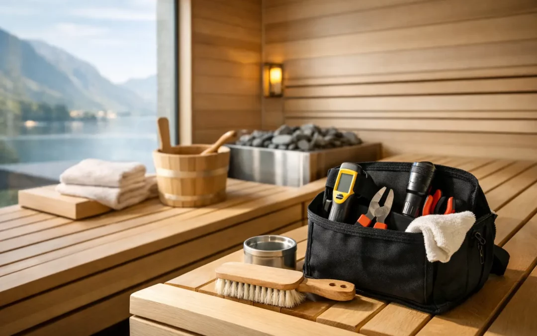 Sauna Wartung für Hygiene, Sicherheit und Effizienz