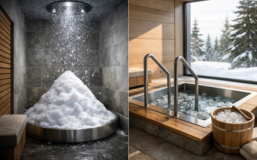 Schneedusche vs. Eisbad-Anlage: Was passt besser?