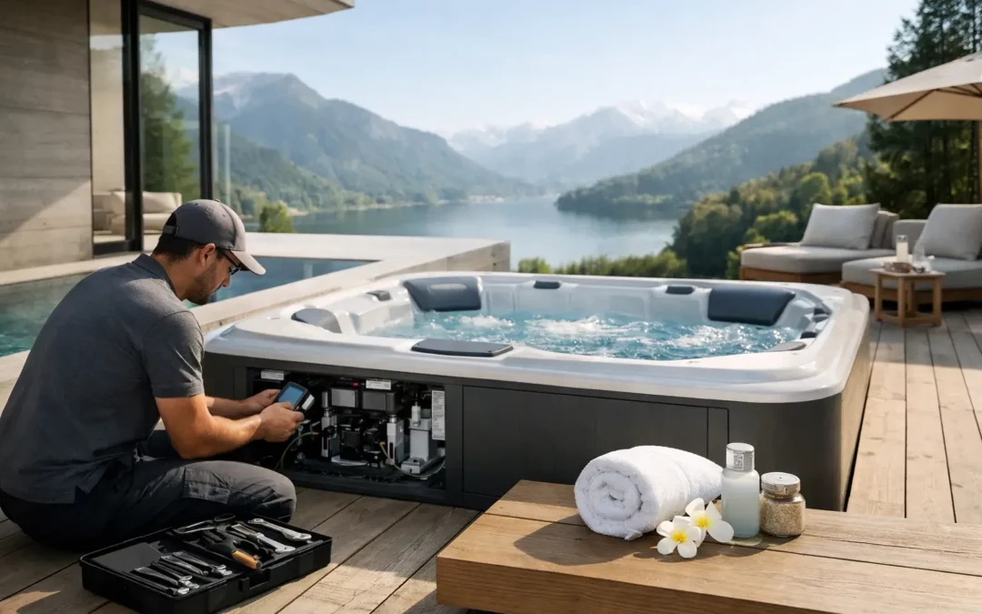 Wartungsvertrag oder Reparaturservice für Spas?
